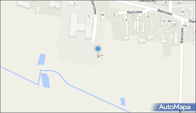 Barczew, Barczew, 2a, mapa Barczew