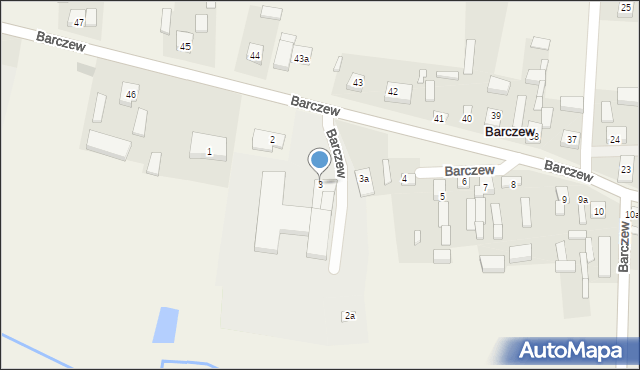 Barczew, Barczew, 3, mapa Barczew