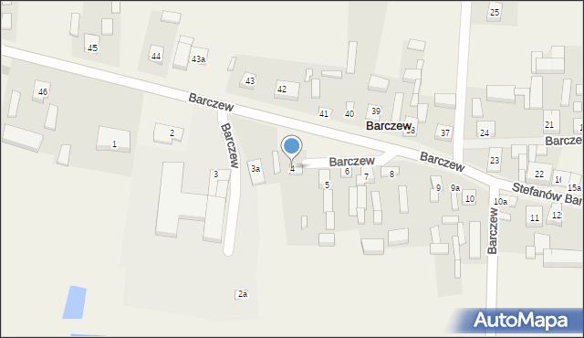 Barczew, Barczew, 4, mapa Barczew