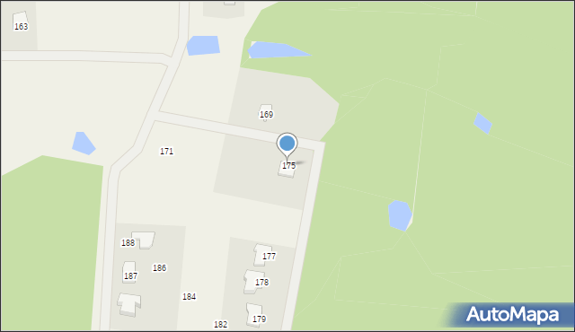 Barczewko, Barczewko, 175, mapa Barczewko
