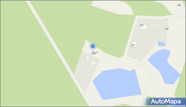 Barczewko, Barczewko, 248, mapa Barczewko