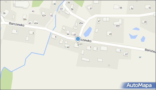 Barczewko, Barczewko, 4, mapa Barczewko