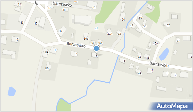 Barczewko, Barczewko, 6, mapa Barczewko