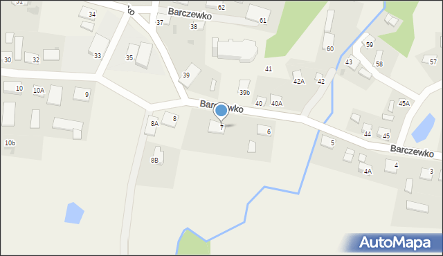 Barczewko, Barczewko, 7, mapa Barczewko