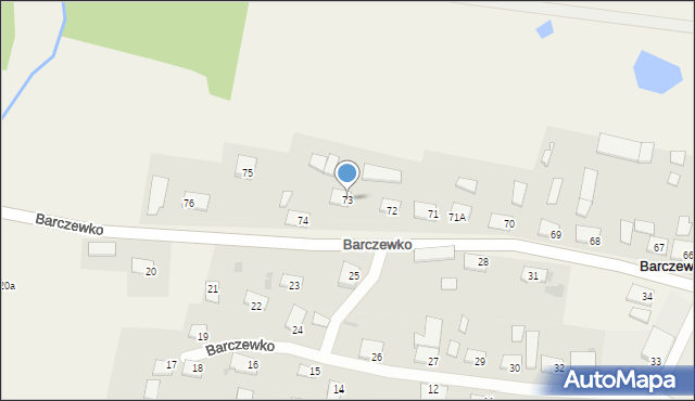 Barczewko, Barczewko, 73, mapa Barczewko