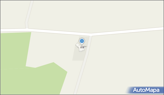 Barczewko, Barczewko, 80B, mapa Barczewko