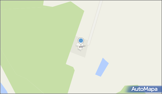 Barczewko, Barczewko, 80D, mapa Barczewko