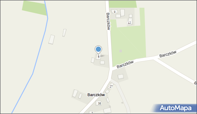 Barczków, Barczków, 6, mapa Barczków