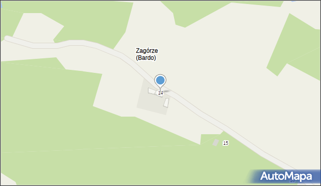 Bardo, Bardo, 14, mapa Bardo