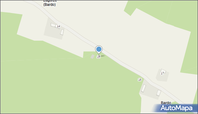 Bardo, Bardo, 15, mapa Bardo