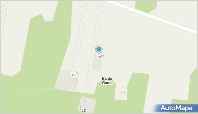 Bardo, Bardo, 18, mapa Bardo