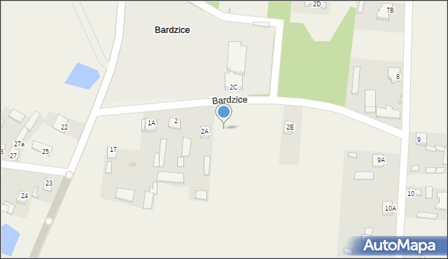 Bardzice, Bardzice, 2f, mapa Bardzice
