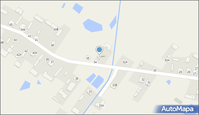 Bardzice, Bardzice, 35A, mapa Bardzice