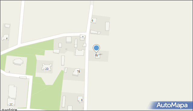 Bardzice, Bardzice, 6b, mapa Bardzice