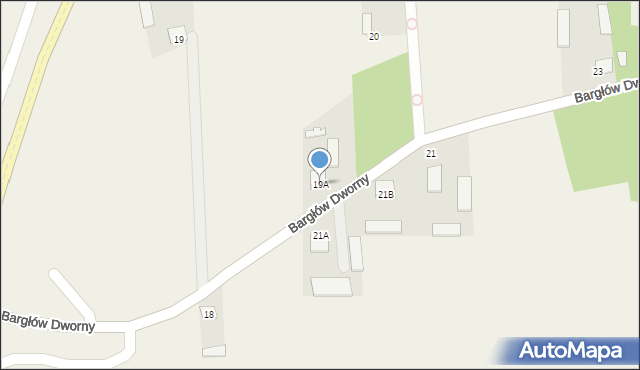Bargłów Dworny, Bargłów Dworny, 19A, mapa Bargłów Dworny