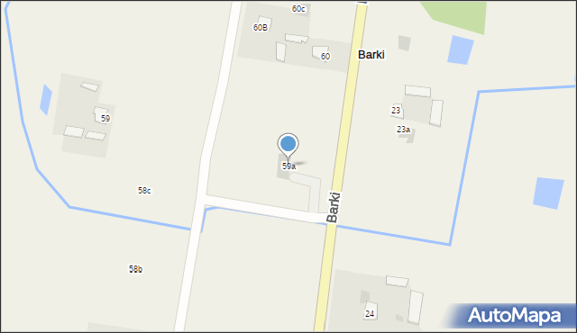 Barki, Barki, 59a, mapa Barki