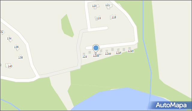 Barkocin, Barkocin, 124b, mapa Barkocin