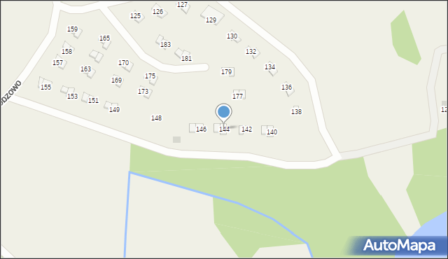 Barkocin, Barkocin, 144, mapa Barkocin