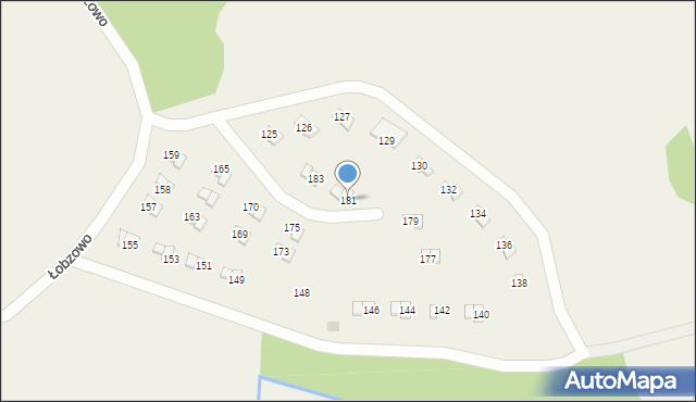 Barkocin, Barkocin, 181, mapa Barkocin