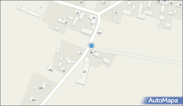 Barkowo, Barkowo, 50, mapa Barkowo