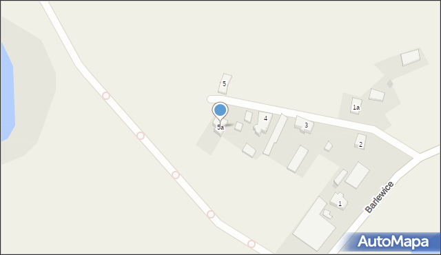 Barlewice, Barlewice, 5a, mapa Barlewice