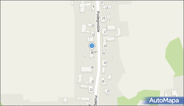 Barnimie, Barnimie, 16, mapa Barnimie