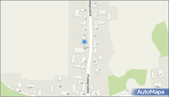 Barnimie, Barnimie, 18, mapa Barnimie