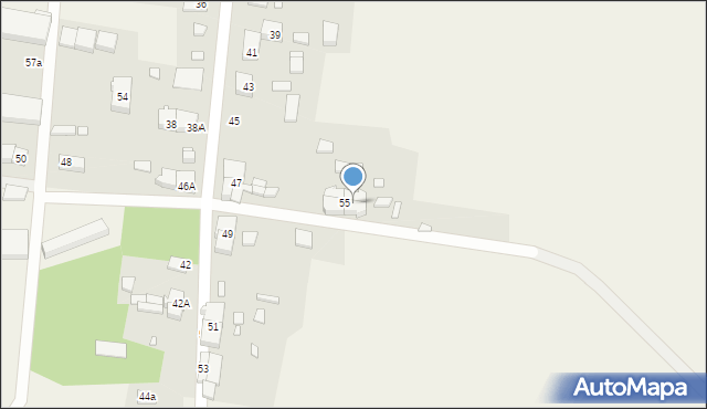 Barnimie, Barnimie, 55D, mapa Barnimie