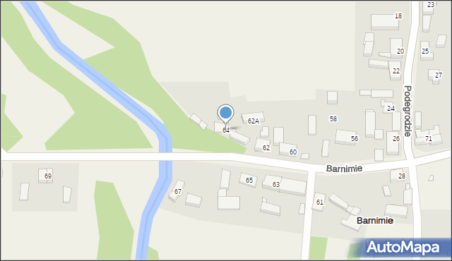 Barnimie, Barnimie, 64, mapa Barnimie