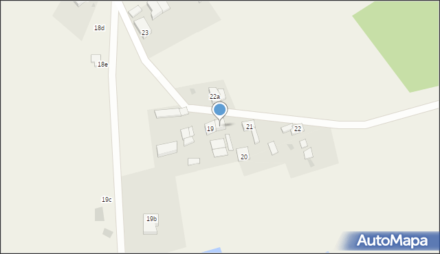 Barnisław, Barnisław, 19a, mapa Barnisław