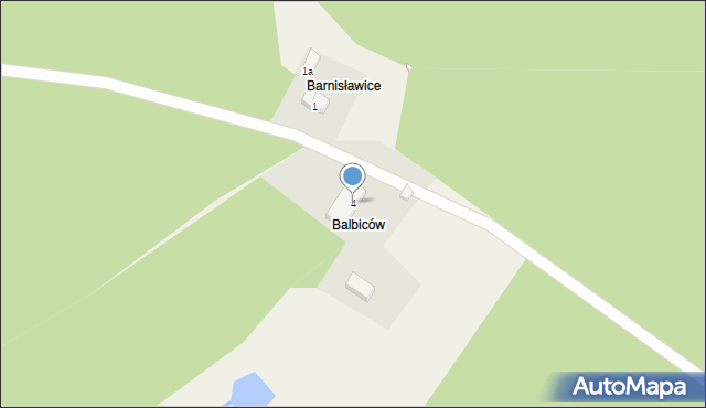 Barnisławice, Barnisławice, 4, mapa Barnisławice