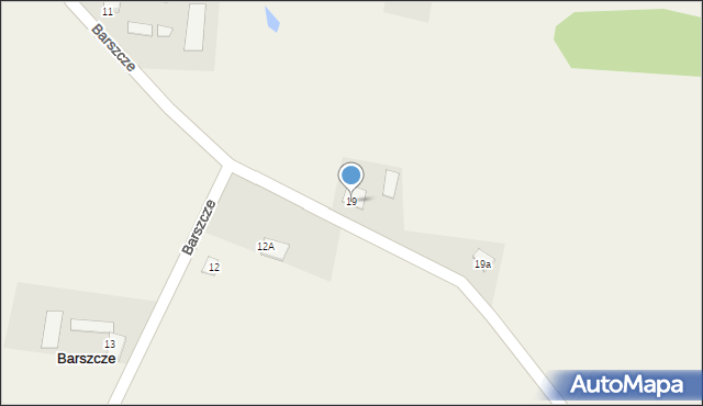 Barszcze, Barszcze, 19, mapa Barszcze
