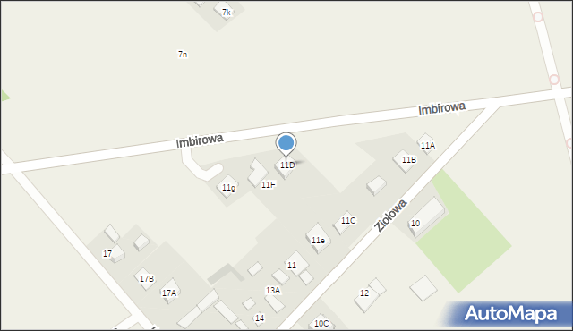 Barszczewo, Barszczewo, 11D, mapa Barszczewo