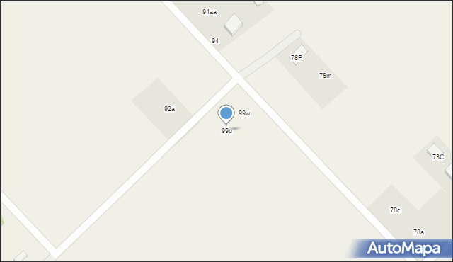 Barszczewo, Barszczewo, 99u, mapa Barszczewo