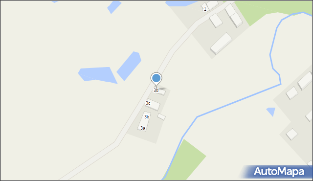 Bartki, Bartki, 3d, mapa Bartki