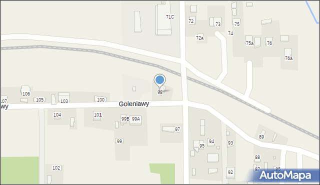 Bartków, Bartków, 98, mapa Bartków