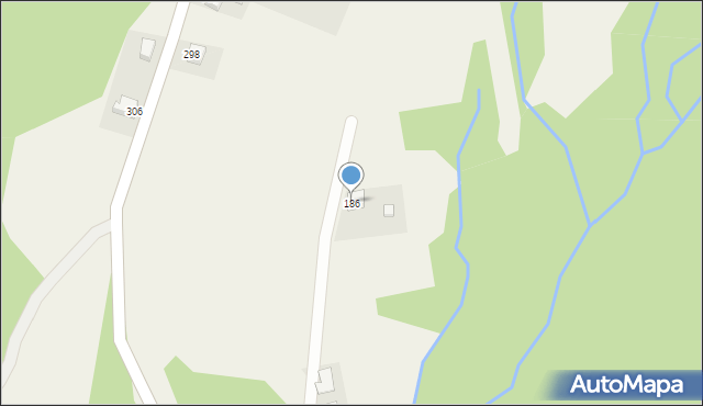 Bartkowa-Posadowa, Bartkowa-Posadowa, 186, mapa Bartkowa-Posadowa