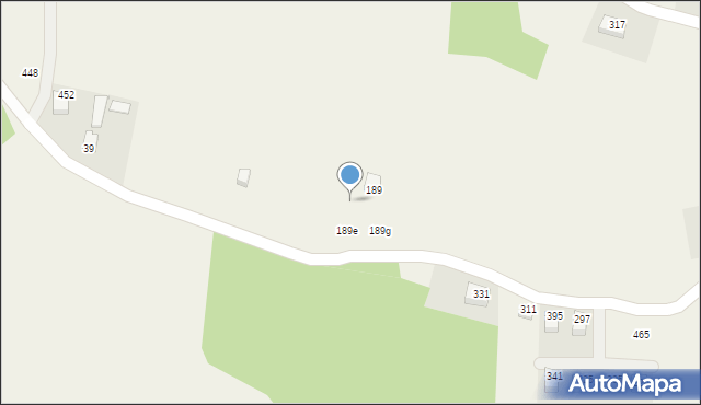 Bartkowa-Posadowa, Bartkowa-Posadowa, 189c, mapa Bartkowa-Posadowa