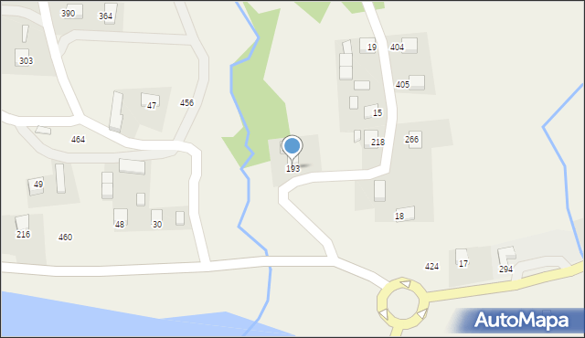 Bartkowa-Posadowa, Bartkowa-Posadowa, 193, mapa Bartkowa-Posadowa