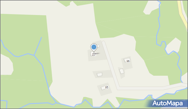 Bartkowa-Posadowa, Bartkowa-Posadowa, 227, mapa Bartkowa-Posadowa