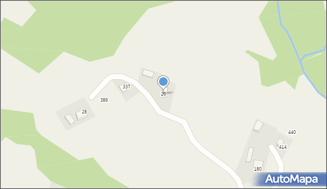 Bartkowa-Posadowa, Bartkowa-Posadowa, 26, mapa Bartkowa-Posadowa