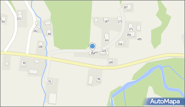 Bartkowa-Posadowa, Bartkowa-Posadowa, 334, mapa Bartkowa-Posadowa