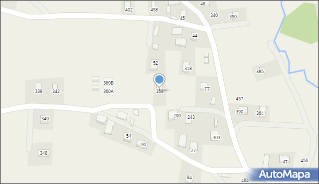 Bartkowa-Posadowa, Bartkowa-Posadowa, 358, mapa Bartkowa-Posadowa