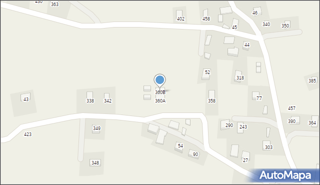 Bartkowa-Posadowa, Bartkowa-Posadowa, 360B, mapa Bartkowa-Posadowa