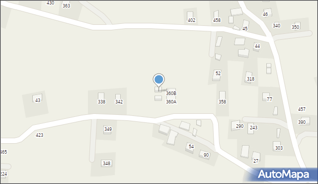 Bartkowa-Posadowa, Bartkowa-Posadowa, 361B, mapa Bartkowa-Posadowa
