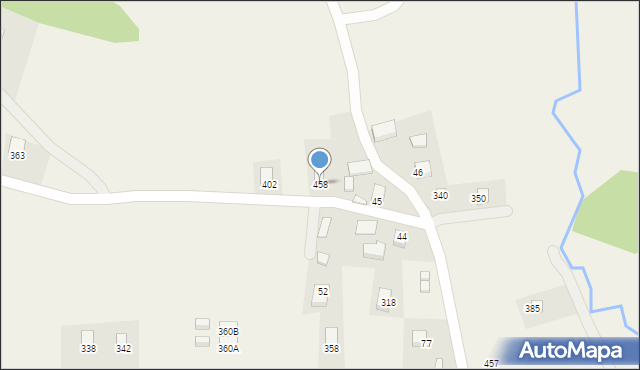 Bartkowa-Posadowa, Bartkowa-Posadowa, 458, mapa Bartkowa-Posadowa