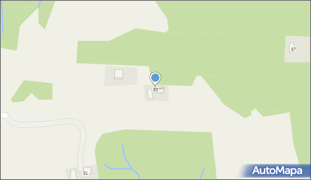 Bartkowa-Posadowa, Bartkowa-Posadowa, 93, mapa Bartkowa-Posadowa