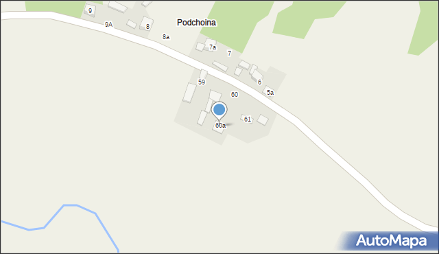 Bartłomiejowice, Bartłomiejowice, 9a, mapa Bartłomiejowice