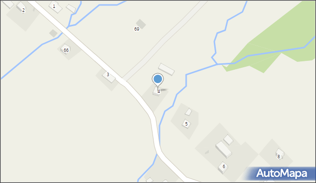 Bartne, Bartne, 4, mapa Bartne