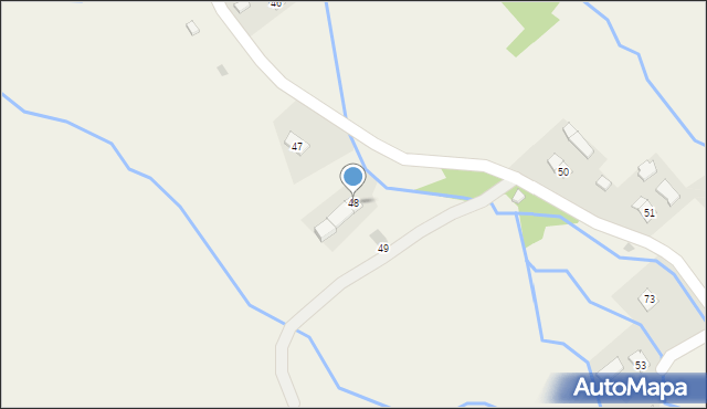 Bartne, Bartne, 48, mapa Bartne